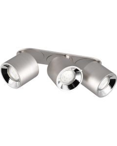 Trio Guayana 651000307 staal kleurige inbouwspot