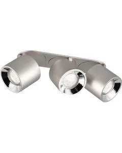 Trio Guayana 651000307 staal kleurige inbouwspot