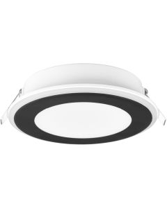 Inbouwspot Aura zwart ZM130mm D148mm