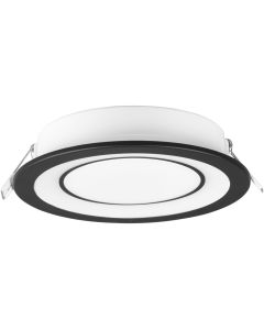 Inbouwspot Core zwart ZM130mm D148mm