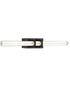 Searchlight Parma 66412BK zwarte spiegellamp