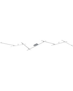 Trio Indira 674610707 lange plafondlamp