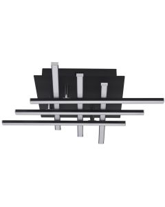 Plafonniere Matrix zwart 46cm