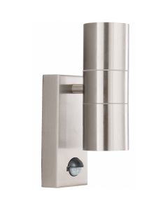 Searchlight Metro 7008-2SS sensorlamp staal