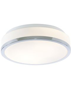 Searchlight Cheese 7039-28CC chromen badkamer plafondlamp