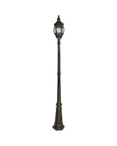 Searchlight Bel Aire 7174 zwarte lantaarnpaal