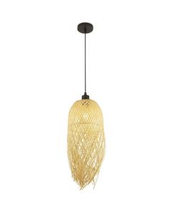 Searchlight Bali 7188CW bamboe hanglamp