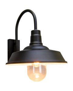 Konstsmide Trapani 7354-750 mat zwarte buitenlamp