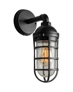 Konstsmide Olbia 7355-750 mat zwarte buitenlamp
