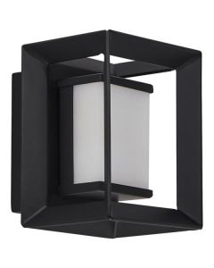 Searchlight Chaplin 74303-1BK zwarte badkamerlamp