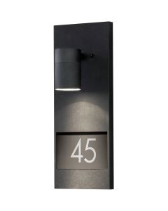 Konstsmide Modena 7655-750 huisnummer lamp zwart