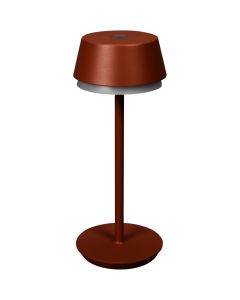 Batterijlamp Lyon terracotta 30cm