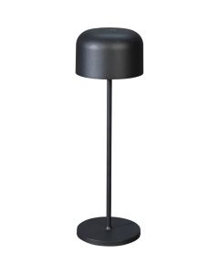Konstsmide Lille 7834-750 mat zwarte batterijlamp
