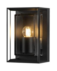 Konstsmide Brindisi 7886-750 mat zwarte buitenlamp