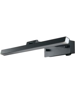 Schilderijlamp Corfu zwart 40cm