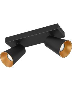 Trio Sharp 817100232 zwart met gouden spot
