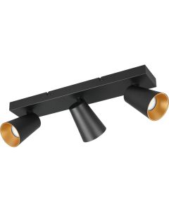 Trio Sharp 817100332 zwart met gouden spot