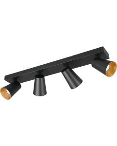 Trio Sharp 817100432 zwart met gouden spot
