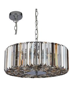 Seachlight Chapeau 82101-5CC kristal glazen hanglamp