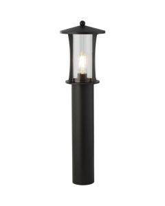 Searchlight Pagoda 8478-730 mat zwarte sokkellamp