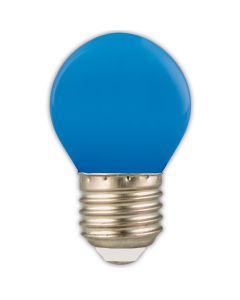 P45 E27 LED kogel 1w (15w) blauw