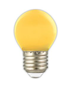 P45 E27 LED kogel 1w (15w) geel