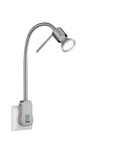 Trio Laon 899670107 stekkerlamp staal