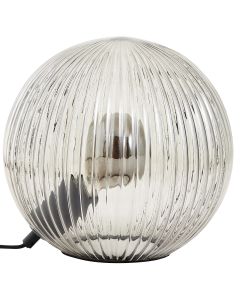 Brilliant Belado 92804/93 geribbeld rookglazen tafellamp