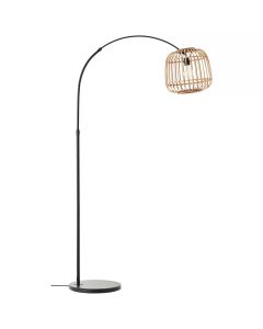 Brilliant Nikka 93178/76 rotan booglamp