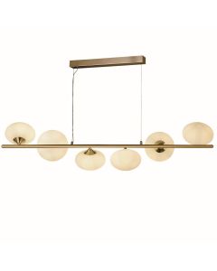 Searchlight Pebble 94041-4GO goudkleurige hanglamp
