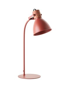 Brilliant Erena 94555/01 rode tafellamp met hout