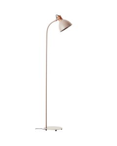 Brilliant Erena 94556/20 taupe vloerlamp met hout
