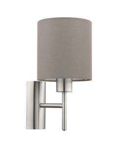 Eglo Pasteri 94925 wandlamp taupe