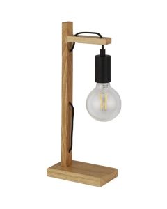 Searchlight Barn EU95041-1BR houten tafellamp