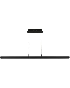Searchlight Tribeca 96381-1BK zwarte hanglamp met dimmer