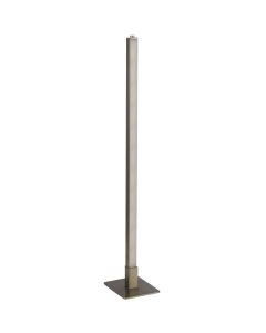 Searchlight Tribeca EU96382-1SS staal kleurige tafellamp met touchdimmer