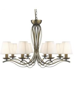 Searchlight Andretti 9828-8AB bronzen kroonluchter