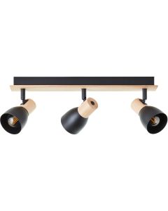 Brilliant Daintree 99712/76 zwart met houten spot