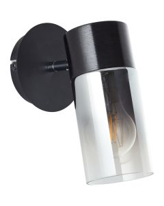 Brilliant Alia 99861/93 zwarte spot met rookglas