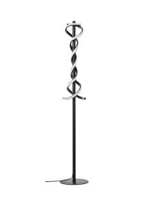 Brilliant Amalie G94539/06 zwarte design vloerlamp