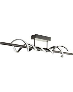 Brilliant Amalie G99817/06 zwarte design plafondlamp