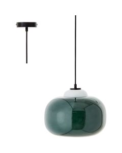 Brilliant Blop 99860/04 groene hanglamp van glas