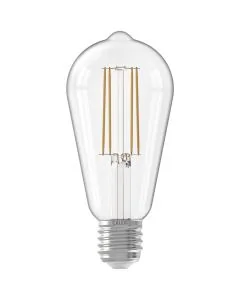Calex Rustiek ST64 Straight filament 220-240V 4.5W 470lm 2700K E27 Dimbaar met LED dimmer 