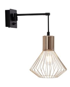 Brilliant Dalma 21090/76 wandlamp koper