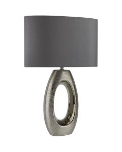 Searchlight Artisan EU1213CC grijze tafellamp