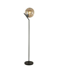 Searchlight Punch EU22122-1BK Champagne kleurige vloerlamp