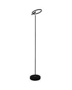 Searchlight Space EU82803BK zwarte ringvormige vloerlamp