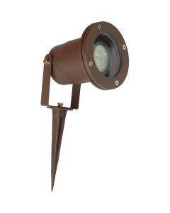 Searchlight Spikey EU5001RUS-LED roestbruine tuinspot