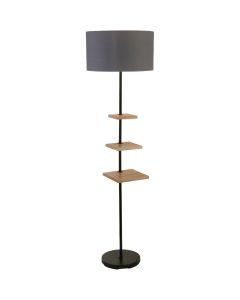 Searchlight Norfolk EU60301 vloerlamp met plankjes