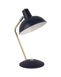 Searchlight Aberdeen 60985NV navy blauwe tafellamp